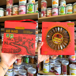 Khô Bò Malai Siêu Cay 400g - Khô Bò Miếng Thượng Hạng - KBML400G