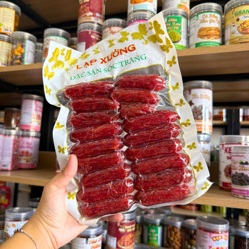 Giá sỉ lạp Xưởng Thịt Heo Sóc Trăng Thơm Ngon Giá sỉ lạp Xưởng Thịt Heo Sóc Trăng Thơm Ngon