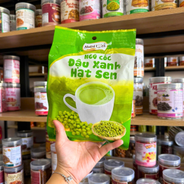 Ngũ Cốc Đậu Xanh Hạt Sen Nutri Life's 300g - Ngũ Cốc Dinh Dưỡng Nutri Life's 12 Gói - 8938505549354