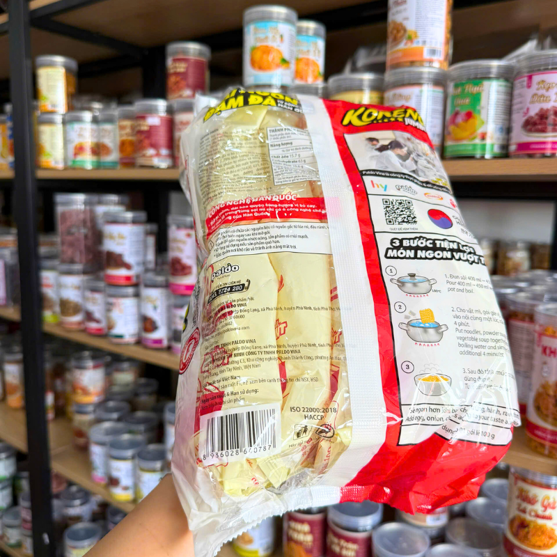 Nguồn sỉ mì Cay Koreno Jumbo Vị Bò - Vị Kim Chi - Mì Cay Hàn Quốc Túi 1kg (10 Gói x 100g) Nguồn sỉ mì Cay Koreno Jumbo Vị Bò - Vị Kim Chi - Mì Cay Hàn Quốc Túi 1kg (10 Gói x 100g)