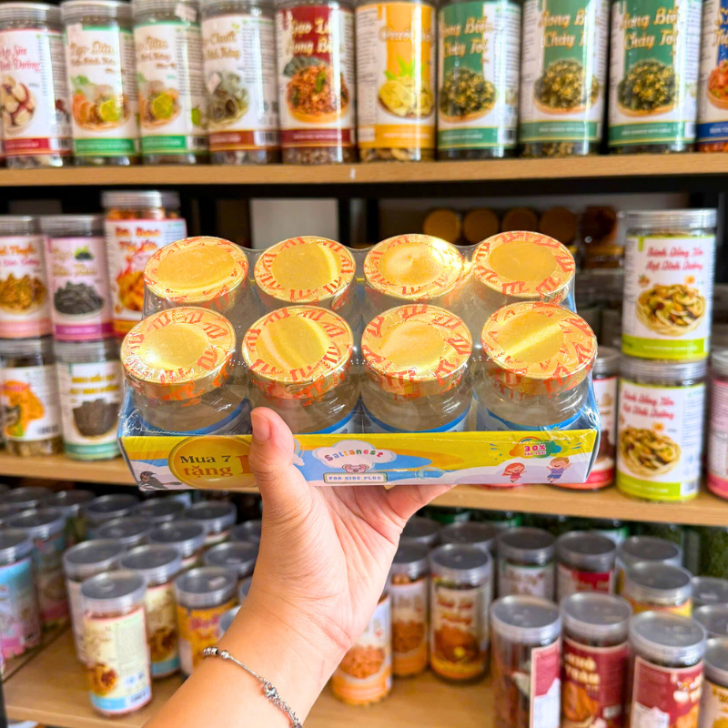 Phân phối 8 Hũ Tổ Yến Chưng Sallanest (Em Bé, Đông Trùng, Đường Phèn) - 30% Yến Tươi Salla Nest Phân phối 8 Hũ Tổ Yến Chưng Sallanest (Em Bé, Đông Trùng, Đường Phèn) - 30% Yến Tươi Salla Nest