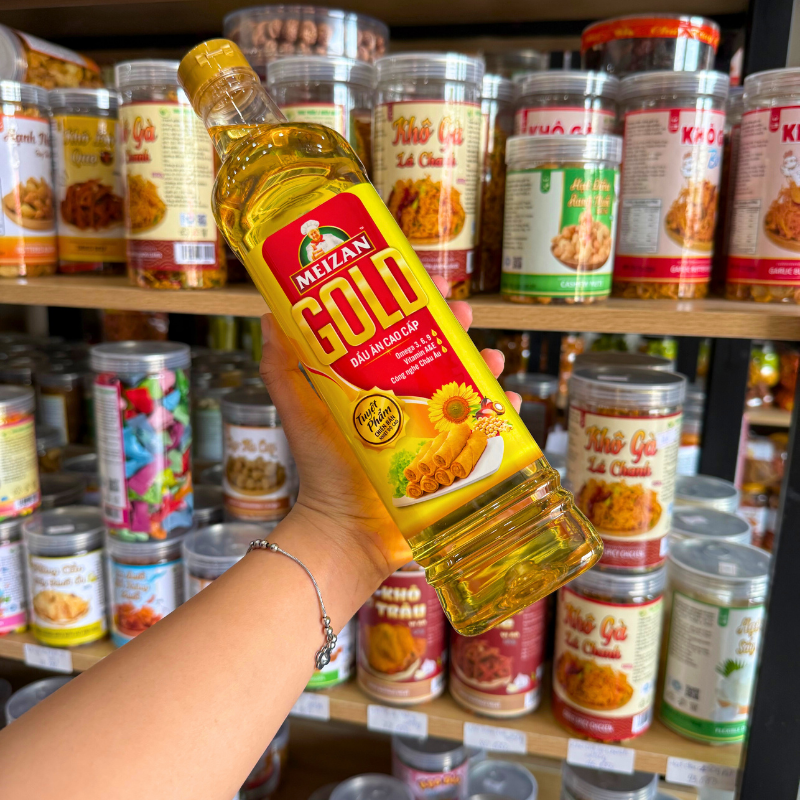 Dầu Ăn Cao Cấp Meizan Gold 1 Lít Dầu Ăn Cao Cấp Meizan Gold 1 Lít