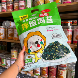 Rong Biển Rắc Cơm Ăn Liền Vị Truyền Thống Con Sư Tử QUDOUYU 128gr - 6973360420839