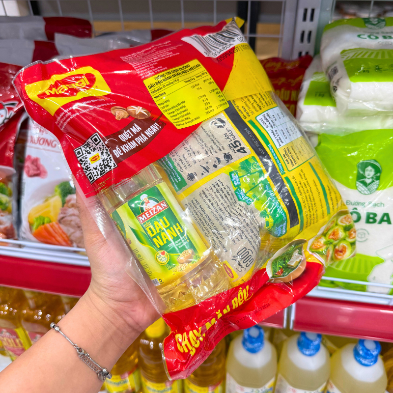 Chuyên sỉ hạt Nêm Meizan 450g - Hạt Nêm Maggi Nấm Hương Tự Nhiên - Tặng 1 Chai Dầu Đậu Nành Meizan 250ml Chuyên sỉ hạt Nêm Meizan 450g - Hạt Nêm Maggi Nấm Hương Tự Nhiên - Tặng 1 Chai Dầu Đậu Nành Meizan 250ml