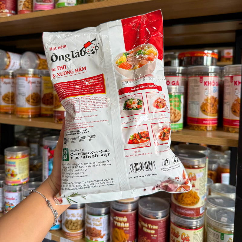 Giá sỉ hạt Nêm ÔNG TÁO Từ Thịt & Xương Hầm 1kg Giá sỉ hạt Nêm ÔNG TÁO Từ Thịt & Xương Hầm 1kg