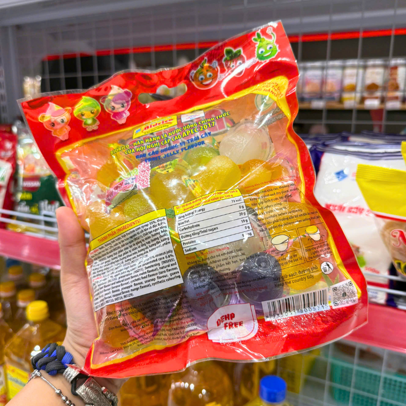 Thạch Rau Câu BIDRICO Vị Trái Cây 470g Thạch Rau Câu BIDRICO Vị Trái Cây 470g