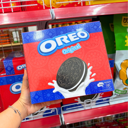 Bánh Quy Oreo Socola Hương Vani Hộp Giấy - Bánh Kinh Đô Oreo 288.75g (11 Gói x 26,25g) - 8934680115728
