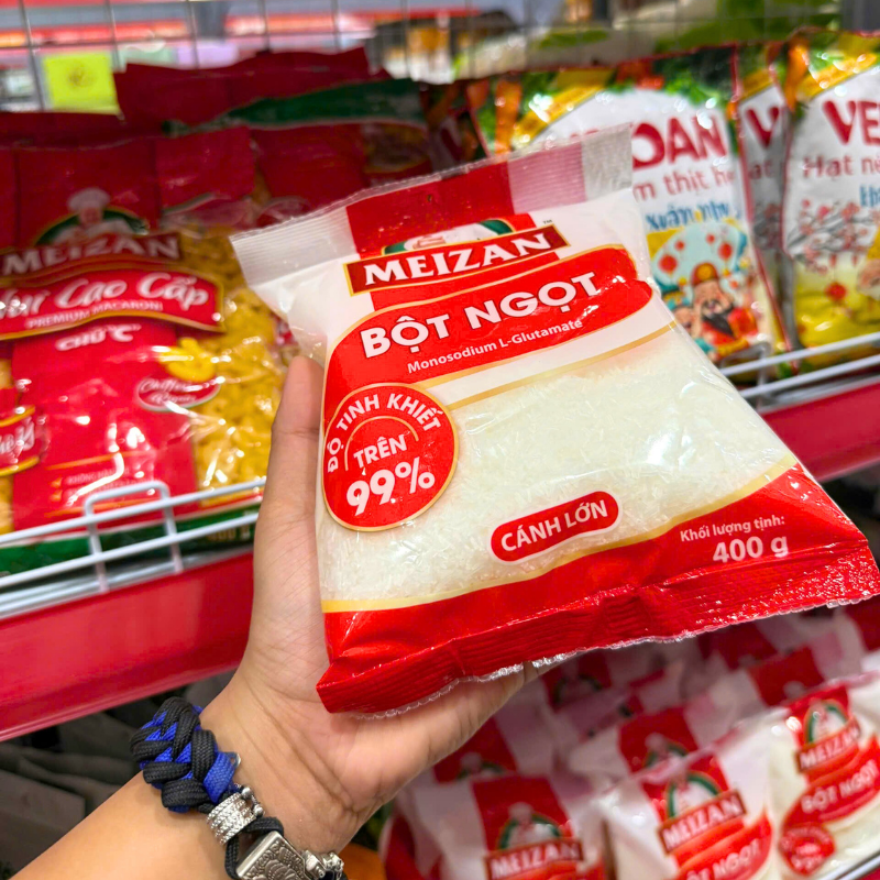 Bỏ sỉ bột Ngọt MEIZAN Cánh lớn 400gr Bỏ sỉ bột Ngọt MEIZAN Cánh lớn 400gr