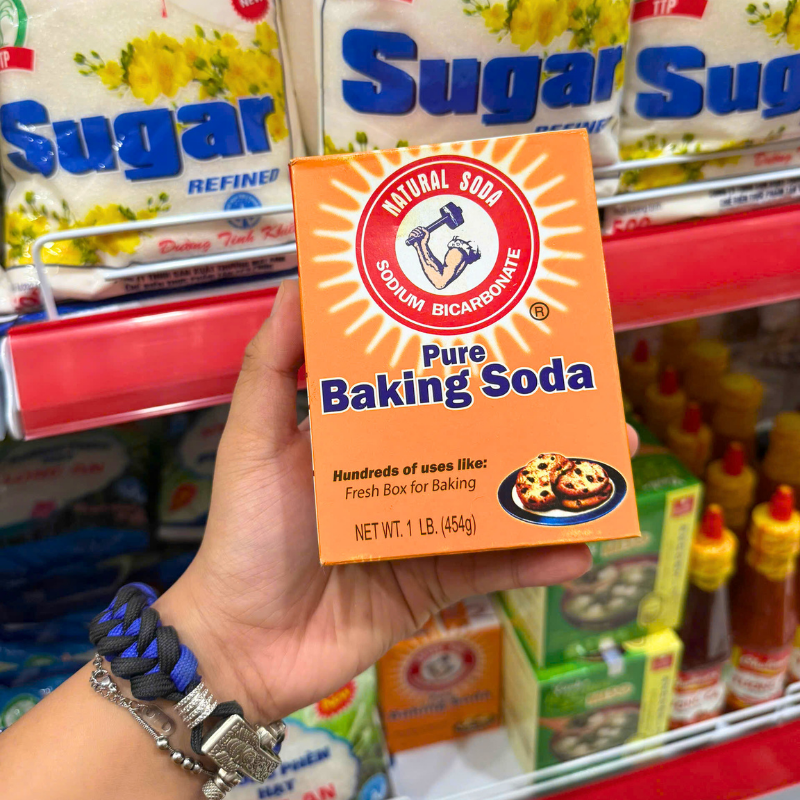 Bột Baking Soda Natural Soda - Bột Nở Hộp Giấy 454g Bột Baking Soda Natural Soda - Bột Nở Hộp Giấy 454g