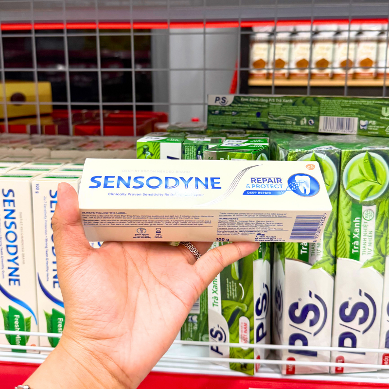 Kem Đánh Răng Sensodyne Fresh Mint Giảm Ê Buốt Tuýp 100g Kem Đánh Răng Sensodyne Fresh Mint Giảm Ê Buốt Tuýp 100g