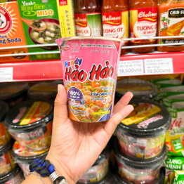 1 Mì Ly HANDY HẢO HẢO Tôm Chua Cay 67g - MLHHHTCC