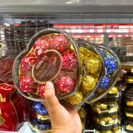 Kẹo Socola Hộp Trái Tim HONGYA 8 viên 84g - 4897045420261