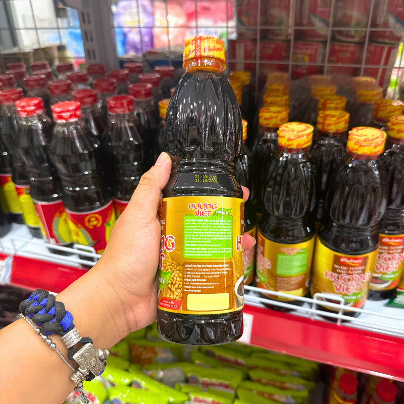 Nước Tương Đậu Nành CHOLIMEX HƯƠNG VIỆT 500ml Nước Tương Đậu Nành CHOLIMEX HƯƠNG VIỆT 500ml