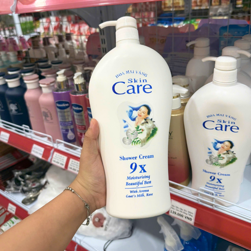 28204_10_20260117111543.png Sữa Tắm Sữa Dê - Sữa Tắm Hoa Mai Vàng Skin Care Shower Cream 9x 1.15kg - 8936130260019