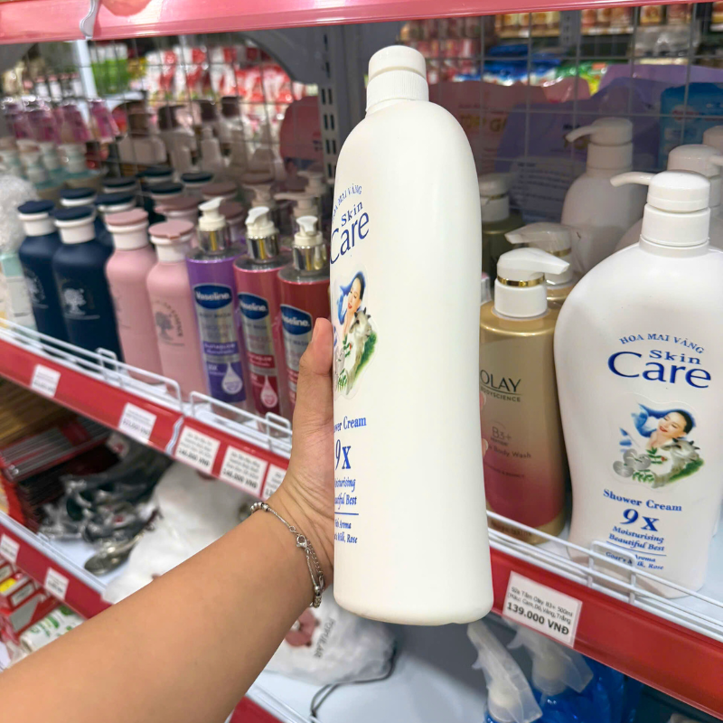 28204_8_20260117111549.png Sữa Tắm Sữa Dê - Sữa Tắm Hoa Mai Vàng Skin Care Shower Cream 9x 1.15kg - 8936130260019