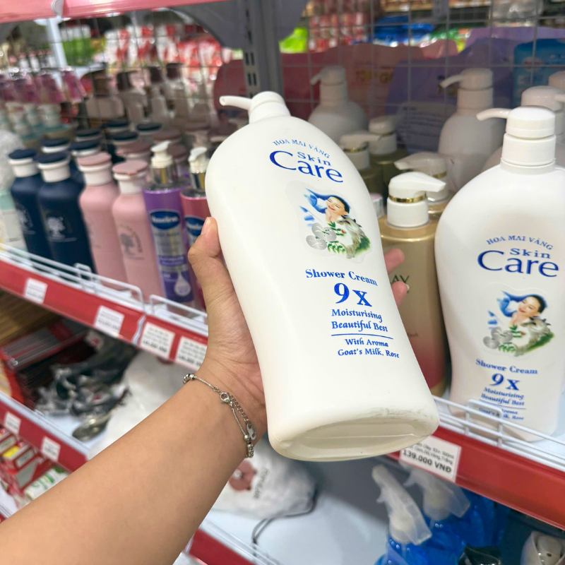 28204_9_20260117111550.png Sữa Tắm Sữa Dê - Sữa Tắm Hoa Mai Vàng Skin Care Shower Cream 9x 1.15kg - 8936130260019