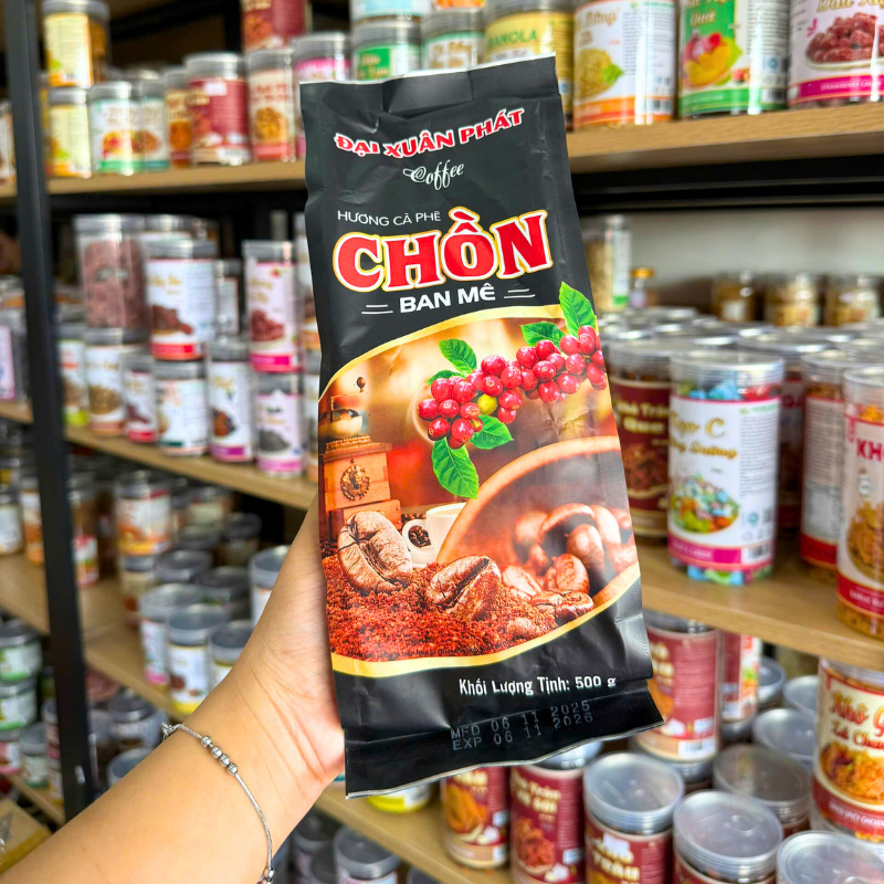 Giá sỉ cà Phê Chồn Ban Mê - Cafe Chồn Đại Xuân Phát 500g Giá sỉ cà Phê Chồn Ban Mê - Cafe Chồn Đại Xuân Phát 500g
