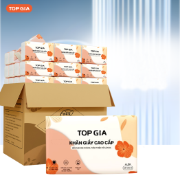 1 Thùng 36 Gói Giấy Ăn Topgia Sắc Hạ - TOPGIASHTHUNG36