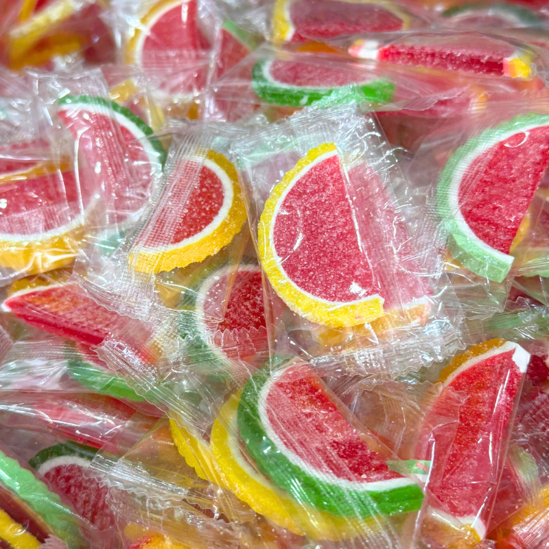 Chuyên sỉ kẹo Dẻo Dưa Hấu Miếng Hàng Xá 100g Chuyên sỉ kẹo Dẻo Dưa Hấu Miếng Hàng Xá 100g