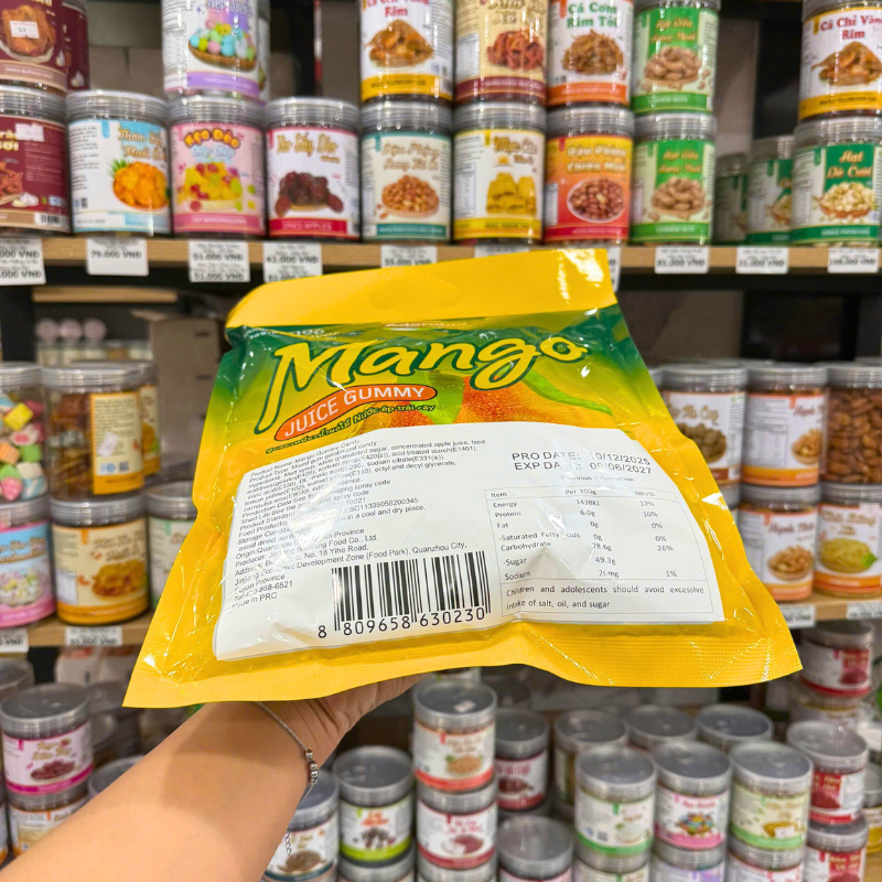 Kẹo Dẻo Xoài Thái Lan Adorable 360g Kẹo Dẻo Xoài Thái Lan Adorable 360g