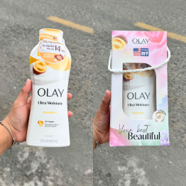 Sữa Tắm Olay Dưỡng Ẩm Chiết Xuất Bơ Hạt Mỡ 650ml - 037000974642