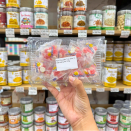 Kẹo Chip Dẻo Tam Giác Vị Dâu Hàng Xá 200g/Hộp - KCDTGVD200G