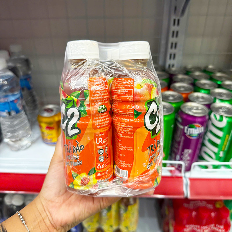 Giá sỉ trà Xanh C2 Hương Đào Thùng 24 Chai Nhỏ (225ml/Chai) Giá sỉ trà Xanh C2 Hương Đào Thùng 24 Chai Nhỏ (225ml/Chai)