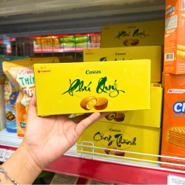 Bánh Custas Nhân Kem Trứng Phú Quý Hộp 94,2g - 8936036026832