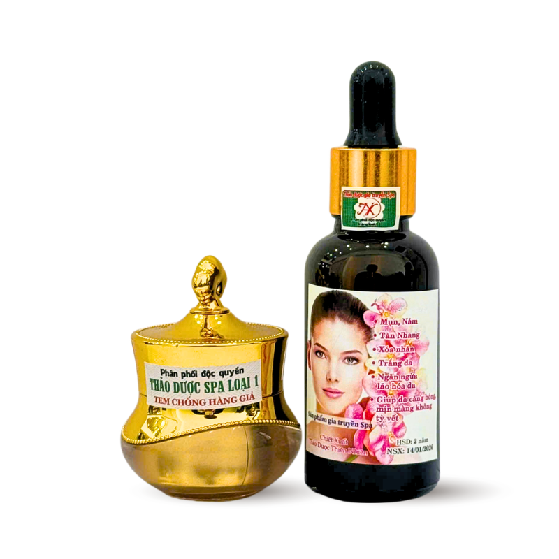 28968_2_20260327122332.png Combo Thảo Dược Gia Truyền Spa Kem Face 10g & Serum 15ml Hỗ Trợ Da Thâm Nám Tàn Nhang Phiên Bản Mới - CTTGTSM