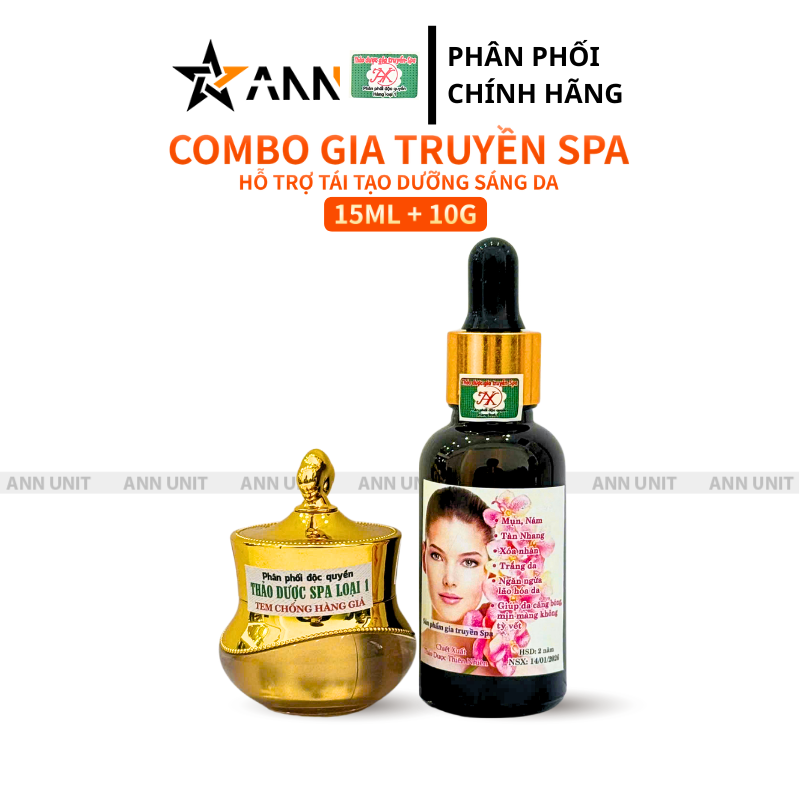 28968_shopee-6_20260327122327.png Combo Thảo Dược Gia Truyền Spa Kem Face 10g & Serum 15ml Hỗ Trợ Da Thâm Nám Tàn Nhang Phiên Bản Mới - CTTGTSM