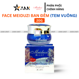 Kem Face Meiduzi Xanh Ban Đêm Tem Vuông 20gr - Phiên Bản Mới - 4919855342530MOI
