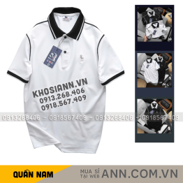Áo Thun Polo Nam - Áo Thun Nam Cổ Bẻ Phối Viền Trẻ Trung Thanh Lịch Có Big Size - CS301