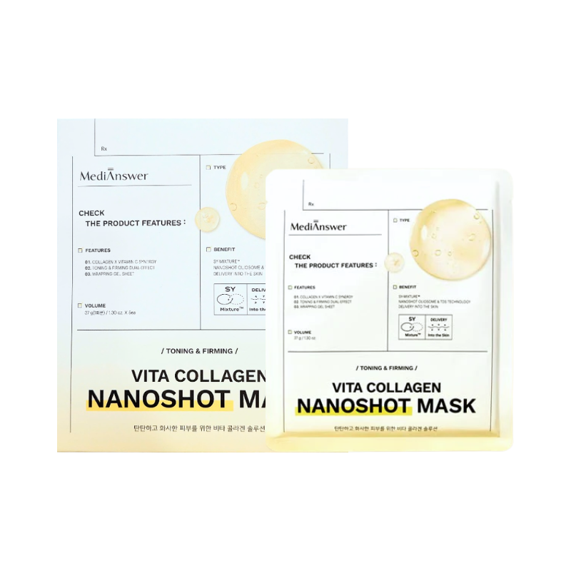 Phân phối hộp 5 Miếng Mặt Nạ Collagen MediAnswer - Mặt Nạ Thạch Medianswer Mask Hỗ Trợ Dưỡng Sáng Cải Thiện Lão Hoá Da Phân phối hộp 5 Miếng Mặt Nạ Collagen MediAnswer - Mặt Nạ Thạch Medianswer Mask Hỗ Trợ Dưỡng Sáng Cải Thiện Lão Hoá Da