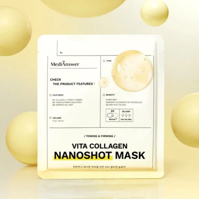 29143_5_20260413151740.png Hộp 5 Miếng Mặt Nạ Collagen MediAnswer - Mặt Nạ Thạch Medianswer Mask Hỗ Trợ Dưỡng Sáng Cải Thiện Lão Hoá Da - 8801013351842