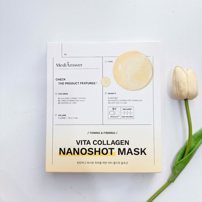 29143_6_20260413151740.png Hộp 5 Miếng Mặt Nạ Collagen MediAnswer - Mặt Nạ Thạch Medianswer Mask Hỗ Trợ Dưỡng Sáng Cải Thiện Lão Hoá Da - 8801013351842