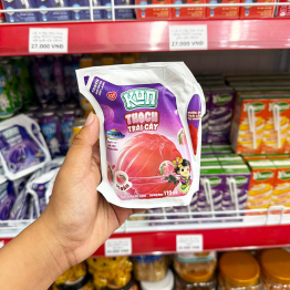 1 Túi Thạch Trái Cây KUN Vị Đào 110ml - 8936025775437