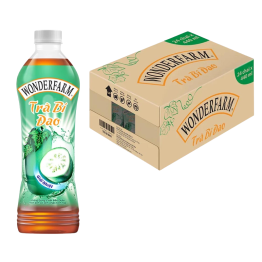 1 Thùng 24 Chai Trà Bí Đao WONDERFARM 440ml/Chai - 8935001282655THUNG
