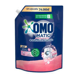 Nước Giặt Túi OMO MATIC Cửa Trước Giữ Màu Hương Tươi Mới 3,6kg - 8934868184331