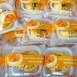 Thùng 48 Bánh Trứng Nướng Lòng Đỏ Chảy Đài Loan 50g/Cái - 6972776441728THUNG