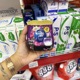 Sáp Thơm Ambi Pur Downy Đam Mê Hương Nước Hoa Tím 180g - 4987176133458