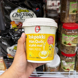 Bánh Gạo Tokpokki Hàn Quốc Vị Phô Mai O'Food Hộp 140g - 8935304200141
