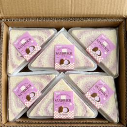 1 Thùng Bánh Sandwich Weisiel Tam Giác Vị Khoai Môn - Thùng 32 Cái - 6972776445917THUNG