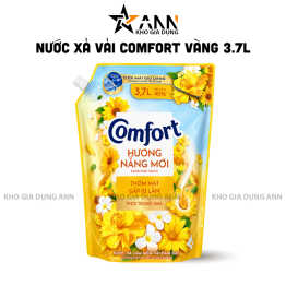 Nước Xả Vải COMFORT Hương Nắng Mới Phơi Trong Nhà 3,7 Lít - Túi Vàng - 8934868165934