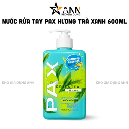 Nước Rửa Tay PAX Hương Trà Xanh 600ml - 8935020813427