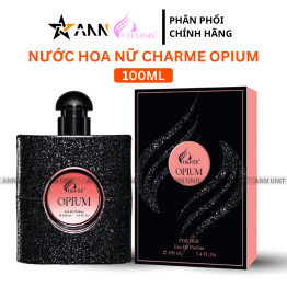 Nước Hoa Nữ Charme Opium Hương Thơm Quyến Rũ Bí Ẩn 100ml - 8936194697585