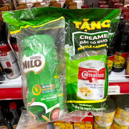 Bột Thức Uống Lúa Mạch Milo 400g - Tặng 1 Lon Sữa Đặc Có Đường 388g - 8934804025780