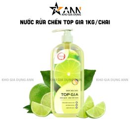 Nước Rửa Chén Top Gia Hương Chanh Tươi 1kg/Chai - 8936214081660