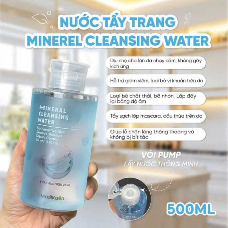 29581_10_20260511124430.png Nước Tẩy Trang Masilraon Mineral Cleansing Water 500ml - 8809623298540