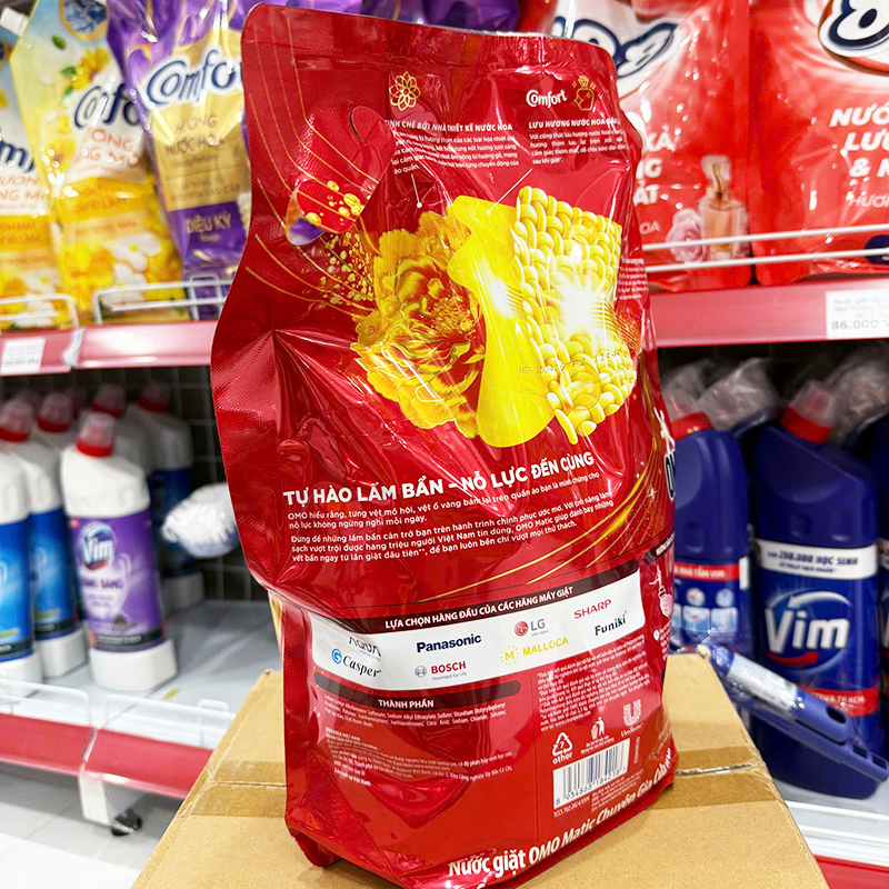 Nguồn sỉ nước Giặt OMO Matic Cửa Trên Hương Tinh Dầu Nước Hoa Tinh Tế 3.6kg Nguồn sỉ nước Giặt OMO Matic Cửa Trên Hương Tinh Dầu Nước Hoa Tinh Tế 3.6kg