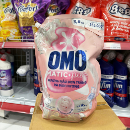 Nước Giặt OMO Matic Cửa Trên Hương Hoa Mẫu Đơn Trắng & Đàn Hương 3.6kg - 8934868200901